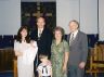Mom & Dad at Emily's baby dedication