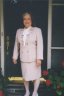 Mom on her front porch in Tampa, Florida